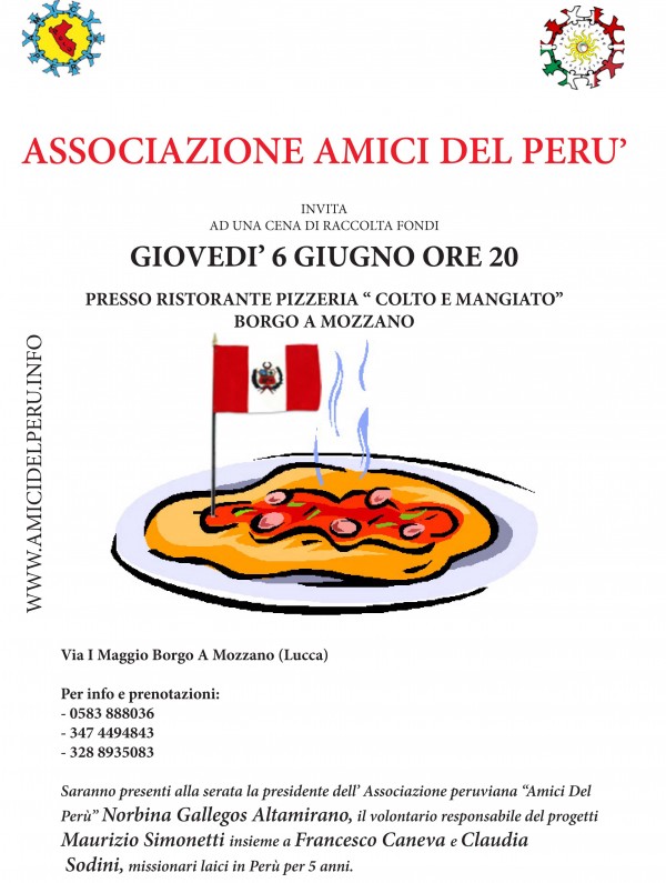 cena raccolta fondi
